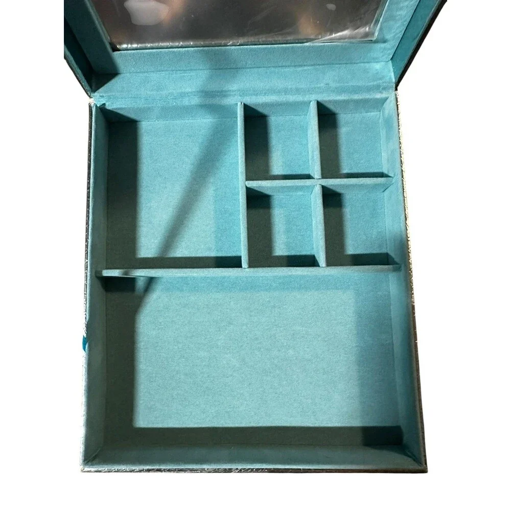NWOT PRESTIGE JEWELRY BOX Turquoise Organizer